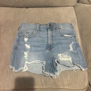 ripped jeans shorts